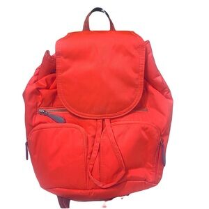 New Vera Bradley Midtown Cargo Coral Backpack with Padded Straps